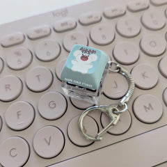 Sugar Cubed Studios Fidget Keycap Keychains | Odin's Place