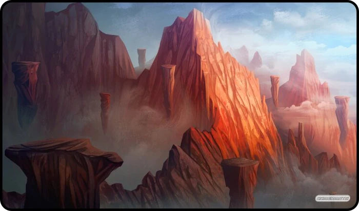 Gamer Mats Playmat: Magic Mountain Stitched | Odin's Place