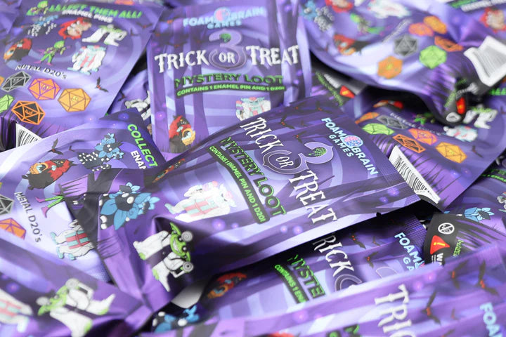 Foam Brain Mystery Trick or Treat 3 Dice | Odin's Place