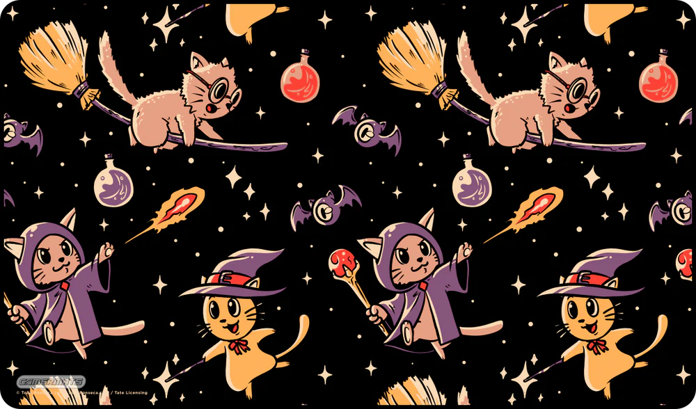 Gamermats Playmat: Magic Cat by Tobe Fosneca | Odin's Place