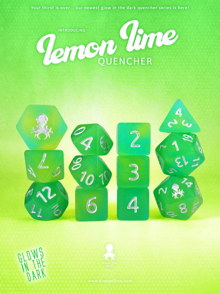 Kraken Dice - Glow In the Dark Sets | Odin's Place