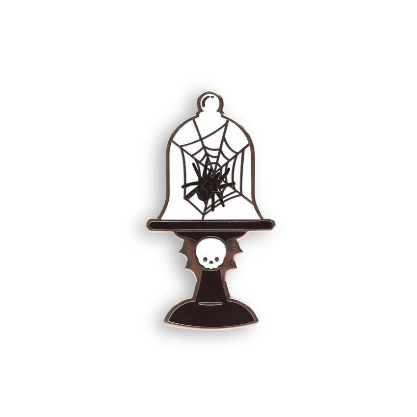 Spider Cloche Enamel Pin | Odin's Place