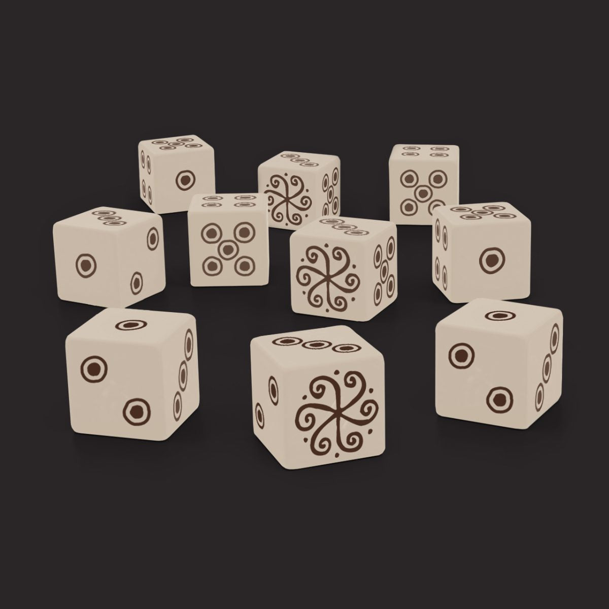 Vaesen Nordic Horror RPG: Custom Dice Set | Odin's Place