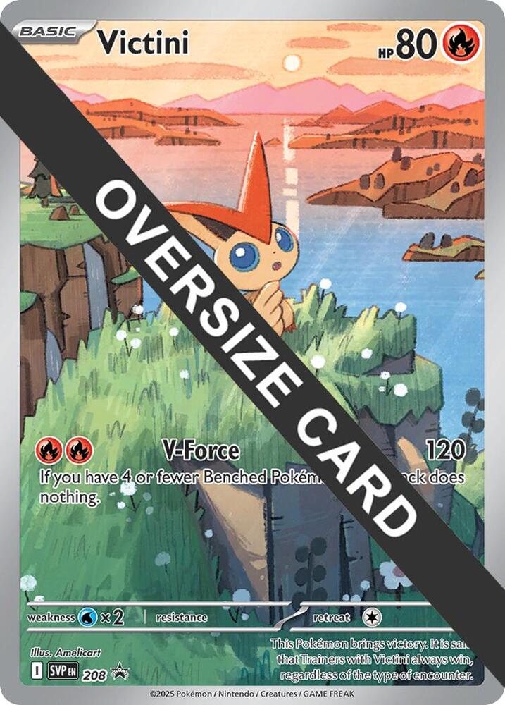 Victini-208 Jumbo [Scarlet & Violet: Black Bolt] | Odin's Place