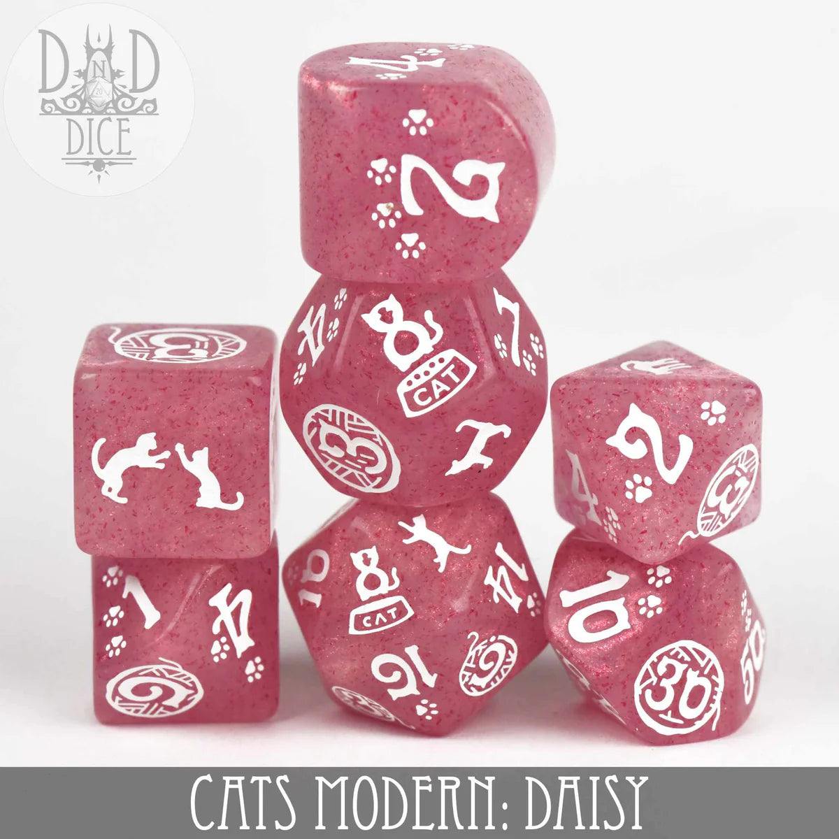DND Dice Cats Modern: Daisy | Odin's Place