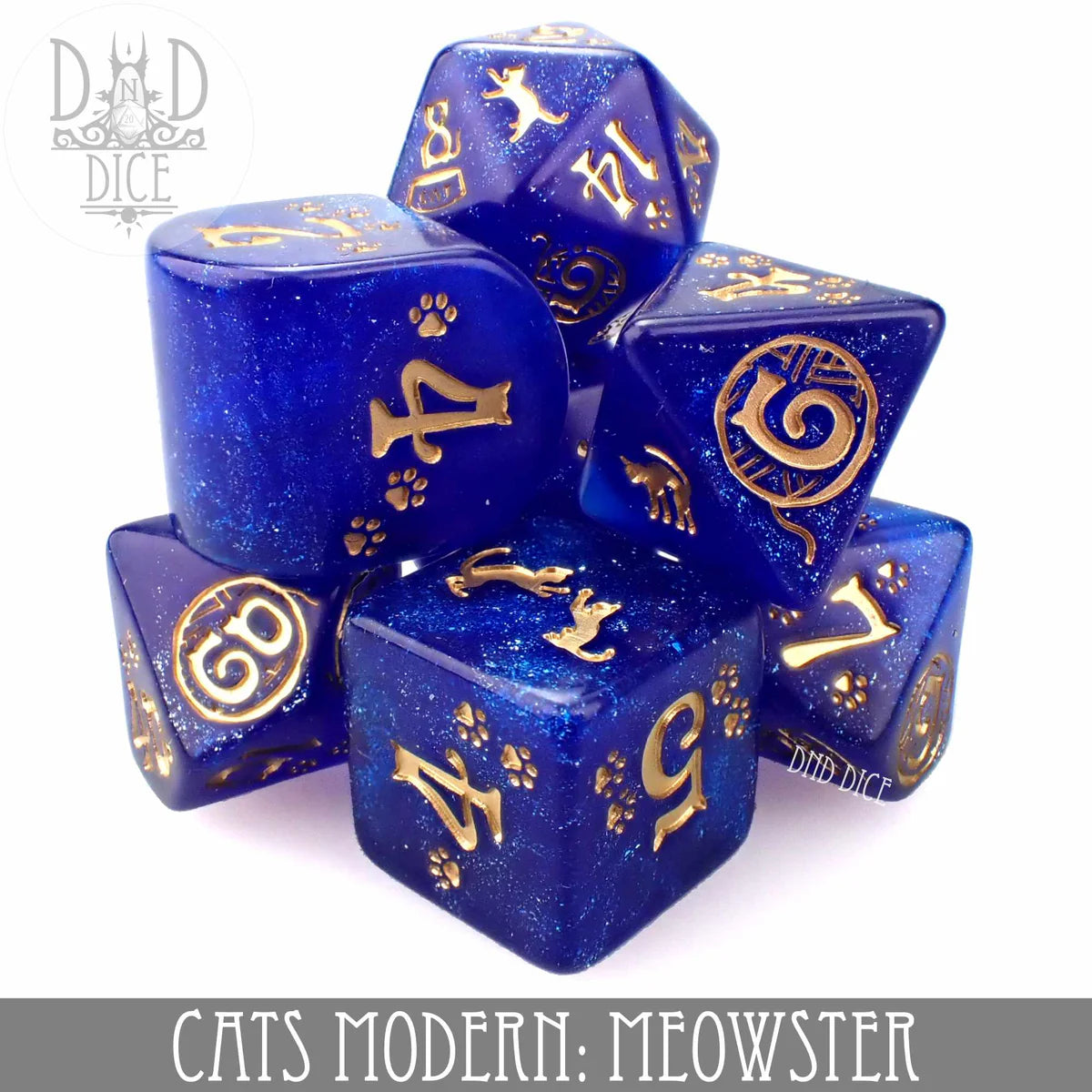 DND Dice Cats Modern: Meowster | Odin's Place