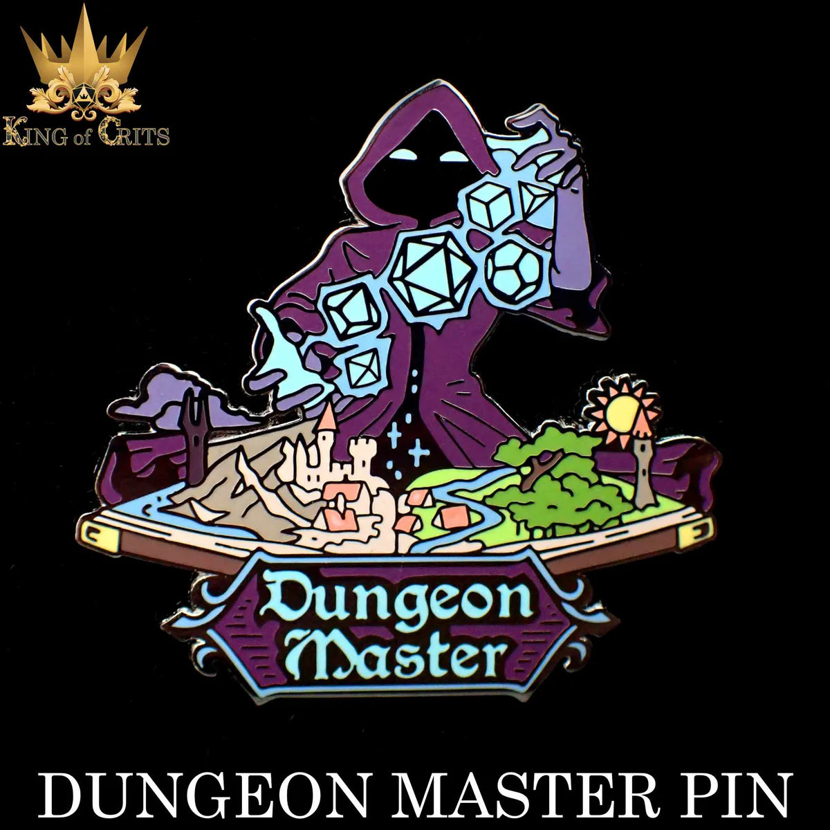 DND Dice Dungeon Master Pin | Odin's Place