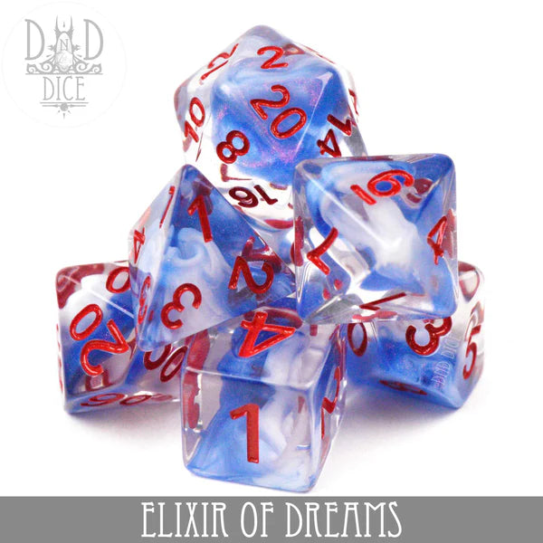 DND Dice Poly 7 Set: Elixir of Dreams | Odin's Place