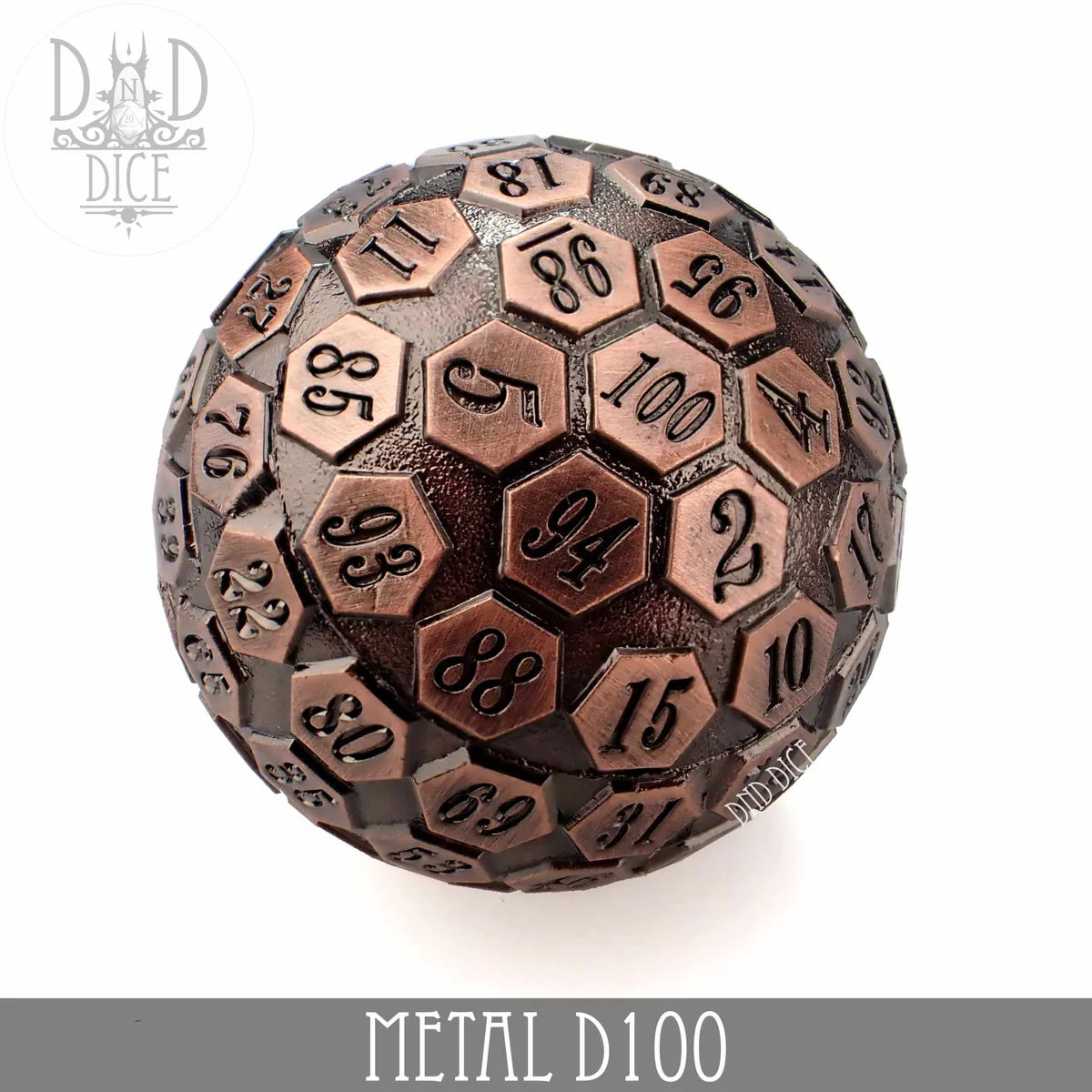 DND Metal D100 - Bronze | Odin's Place