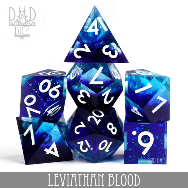 DND Dice Poly 7 Set: Leviathan Blood | Odin's Place