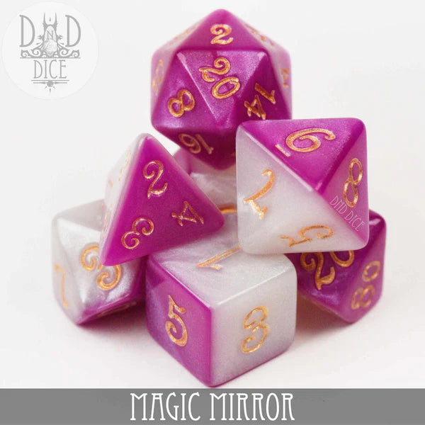DND Dice Poly 7 set: Magic Mirror | Odin's Place