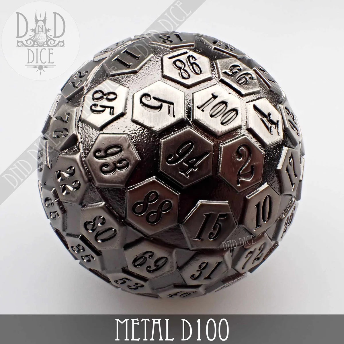 DND Metal D100 - Gunmetal | Odin's Place
