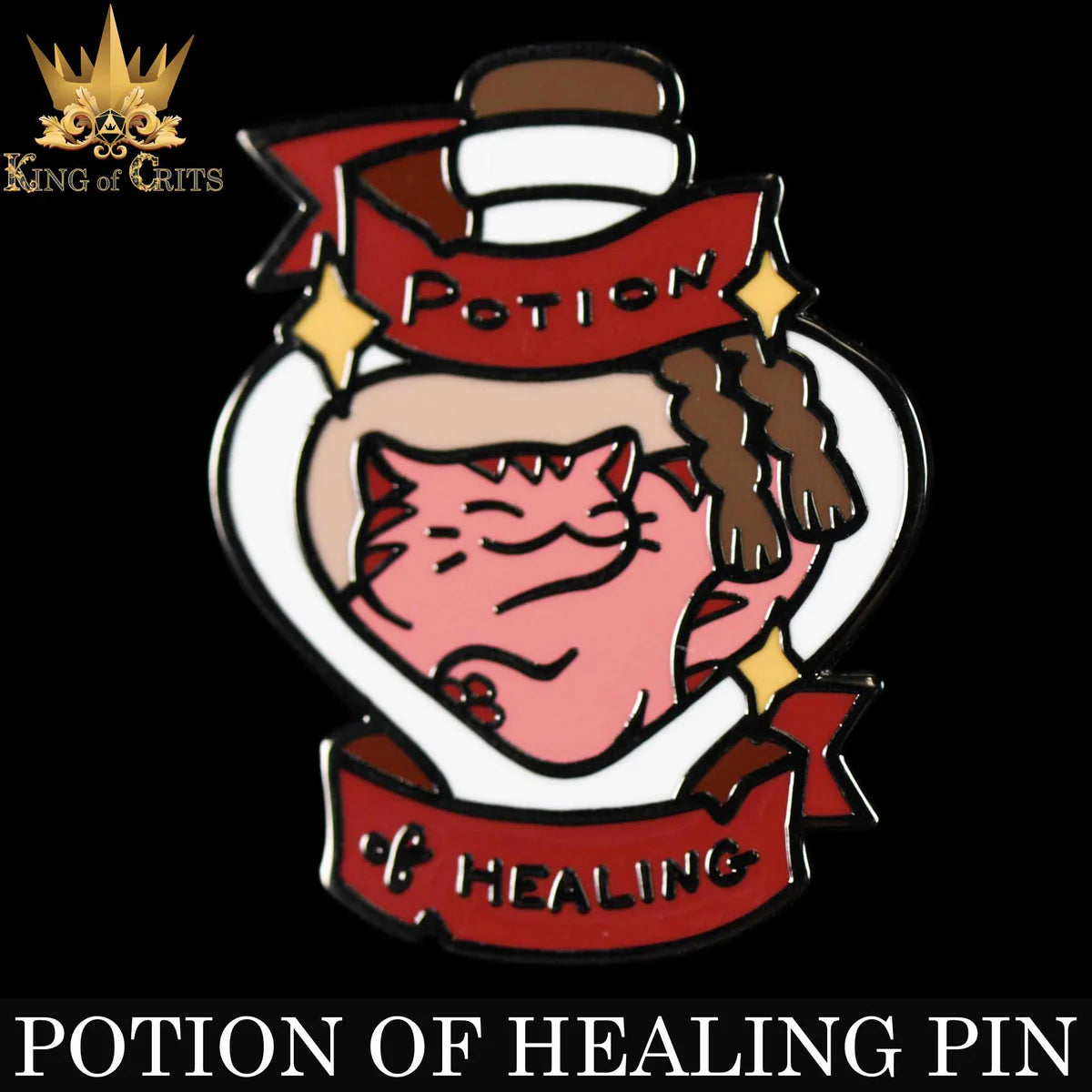 DND Dice Potion of Healing Pin | Odin's Place