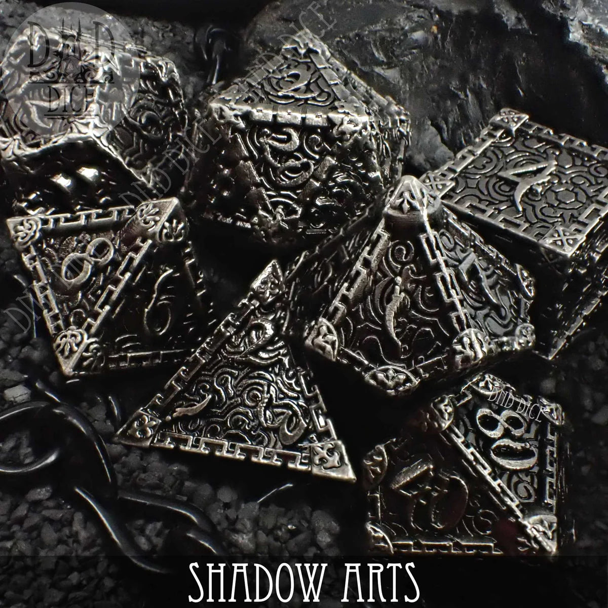 DND Dice Metal Set: Shadow Arts | Odin's Place