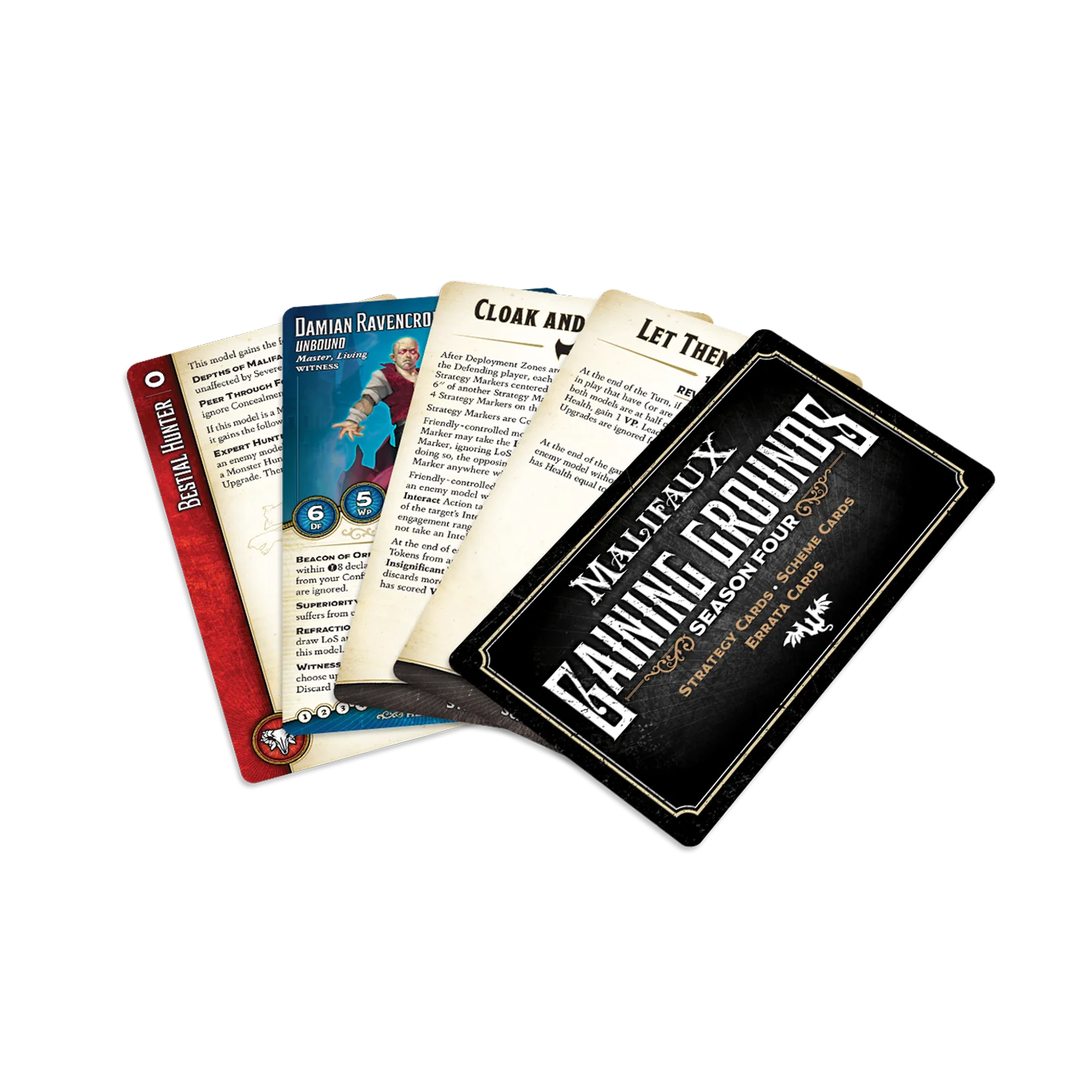Malifaux 3E: Gaining Grounds Season 4 Deck | Odin's Place