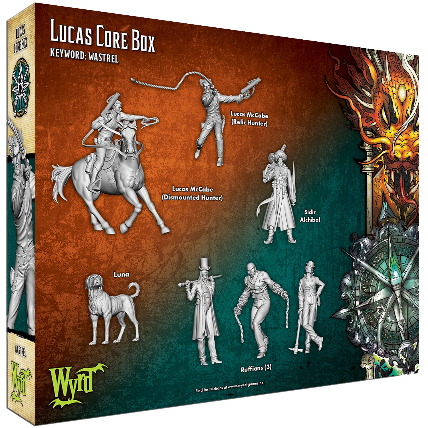 Malifaux 3E: Lucas Core Box | Odin's Place