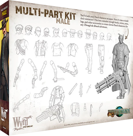 Malifaux 3E: Male Multi-Part Kit | Odin's Place