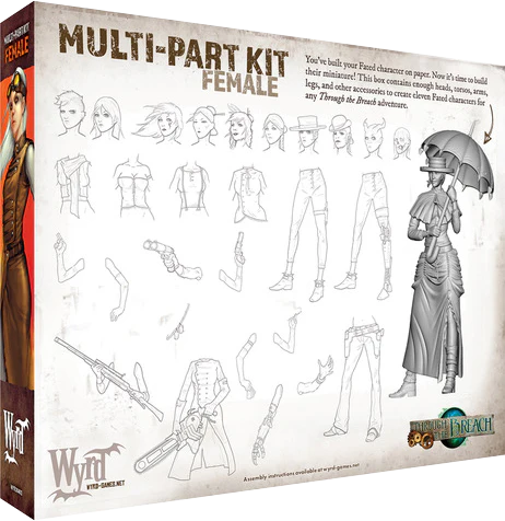 Malifaux 3E: Female Multi-Part Kit | Odin's Place