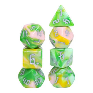 Foam Brain Weeping Willow Poly 7 Dice Set | Odin's Place