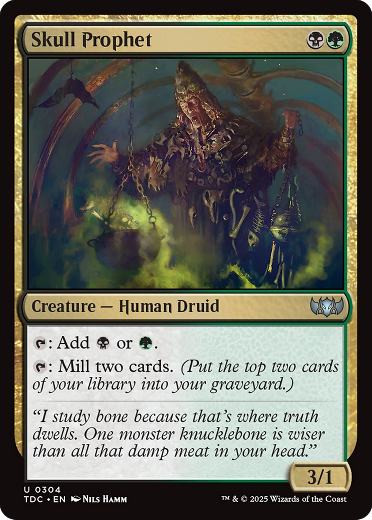 Skull Prophet [Tarkir: Dragonstorm Commander] | Odin's Place