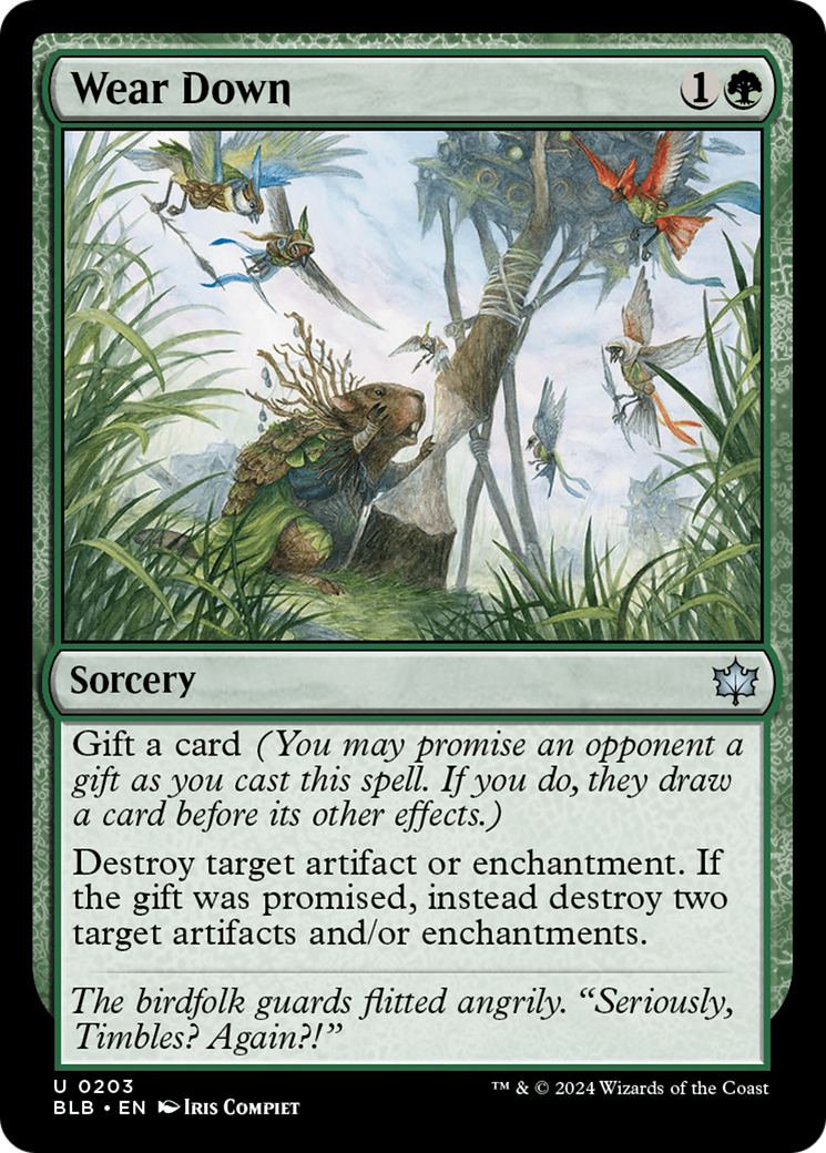 Wear Down [Bloomburrow] | Odin's Place