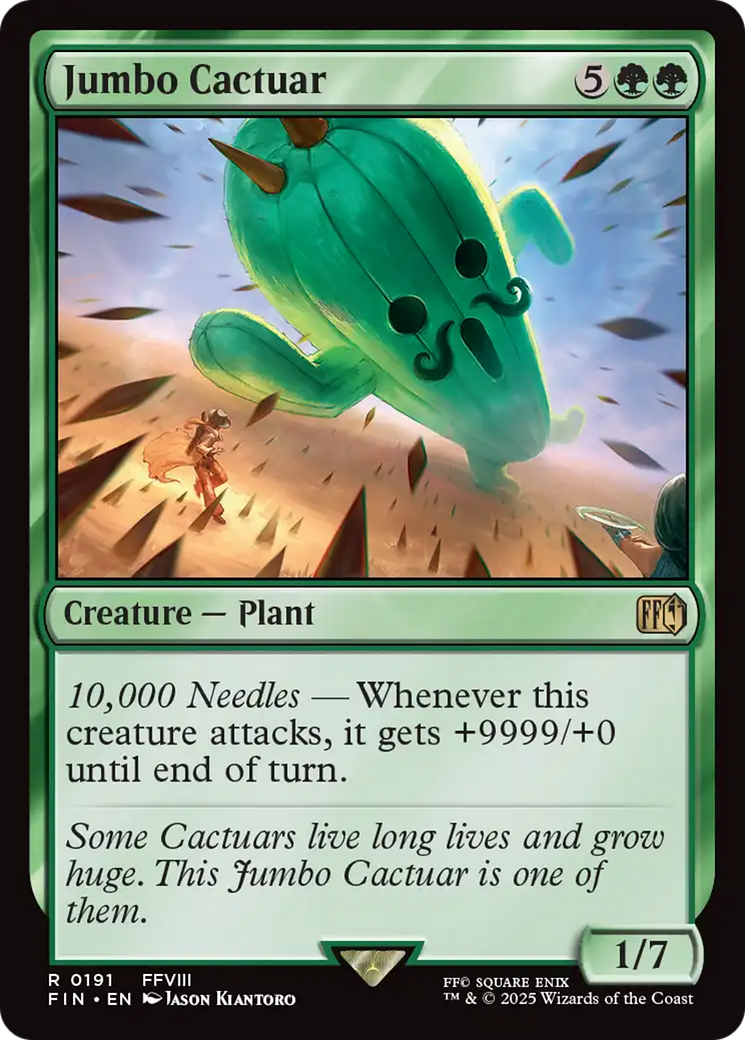 Jumbo Cactuar [FINAL FANTASY] | Odin's Place