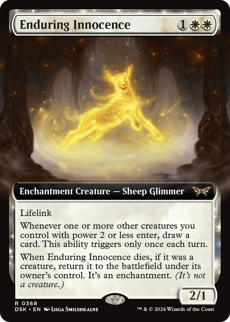 Enduring Innocence (Extended Art) [Duskmourn: House of Horror] | Odin's Place