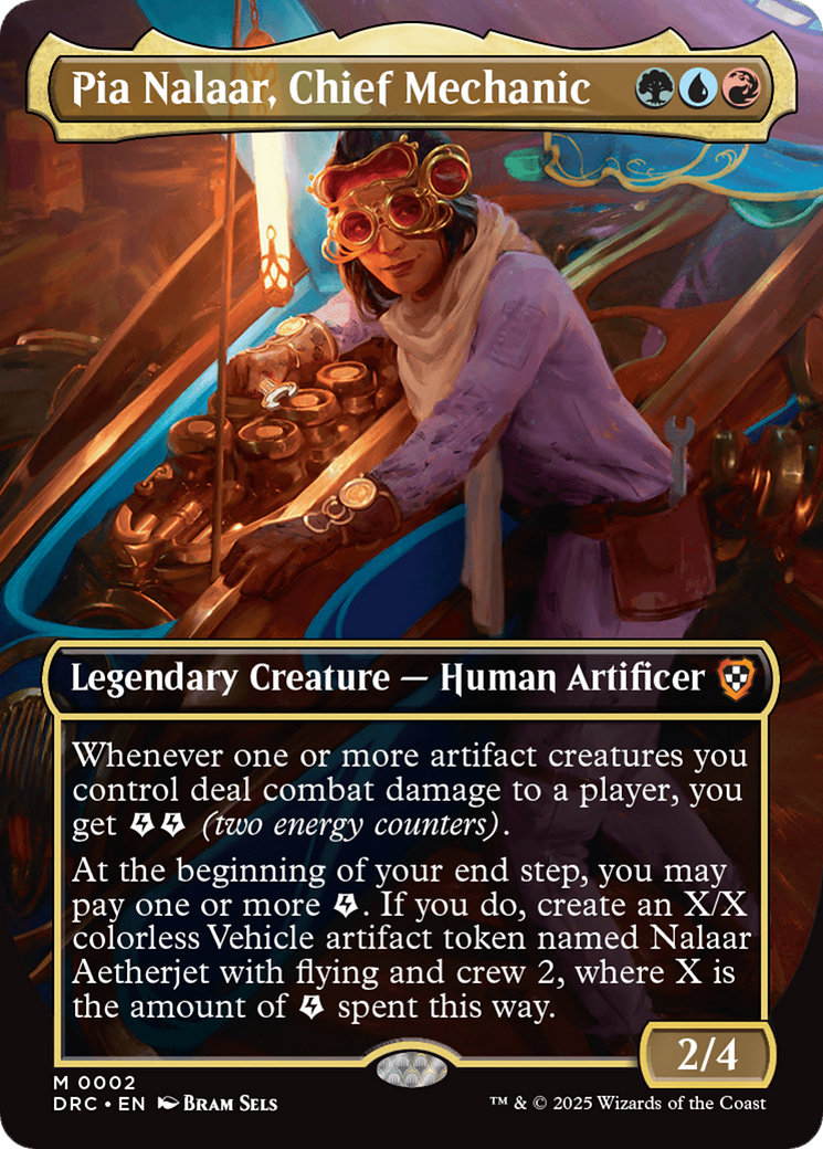 Pia Nalaar, Chief Mechanic (Borderless) [Aetherdrift Commander] | Odin's Place