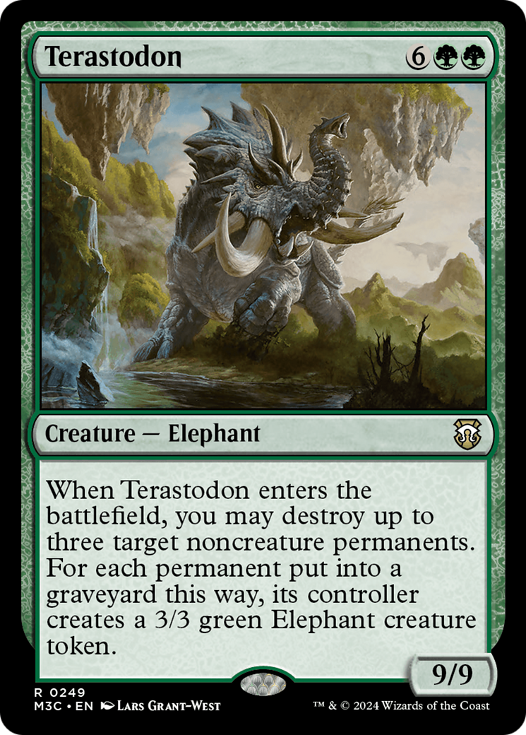 Terastodon (Ripple Foil) [Modern Horizons 3 Commander] | Odin's Place