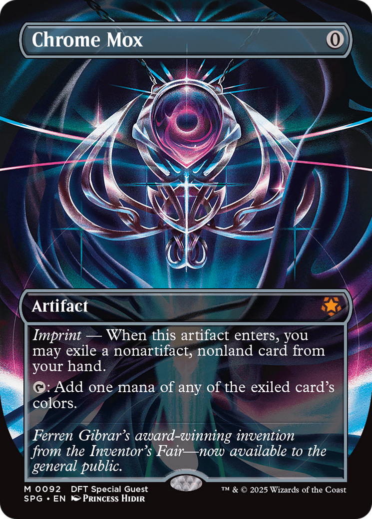 Chrome Mox (Borderless) [Aetherdrift Special Guests] | Odin's Place