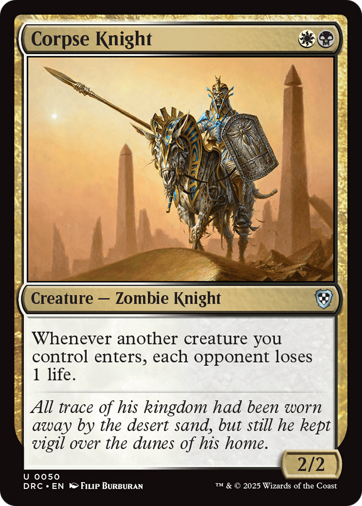 Corpse Knight [Aetherdrift Commander] | Odin's Place