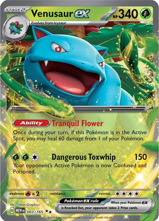 Venusaur ex (003/165) [Scarlet & Violet 151] | Odin's Place