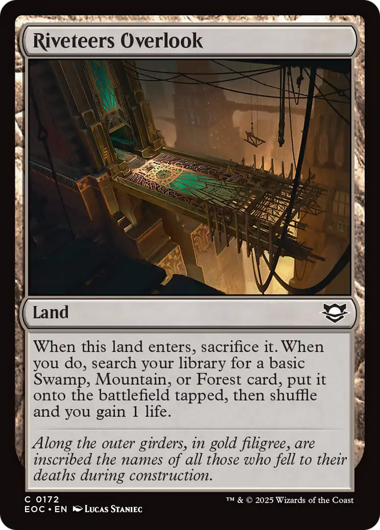 Riveteers Overlook [Edge of Eternities Commander] | Odin's Place