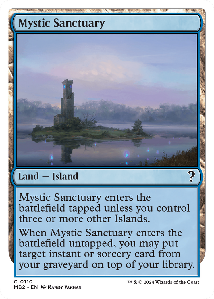 Mystic Sanctuary (White Border) [Mystery Booster 2] | Odin's Place