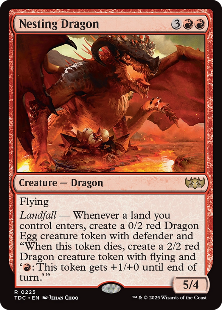 Nesting Dragon [Tarkir: Dragonstorm Commander] | Odin's Place