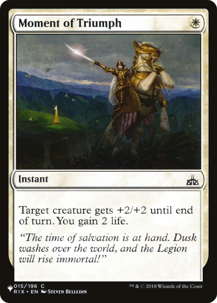 Moment of Triumph [The List] | Odin's Place
