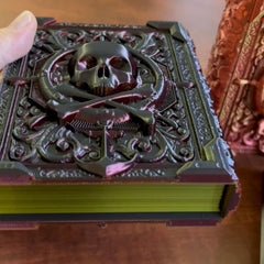 Pirate Yarr Storage Tome for TTRPG, MTG, Pokemon, D&D Gaming | Odin's Place
