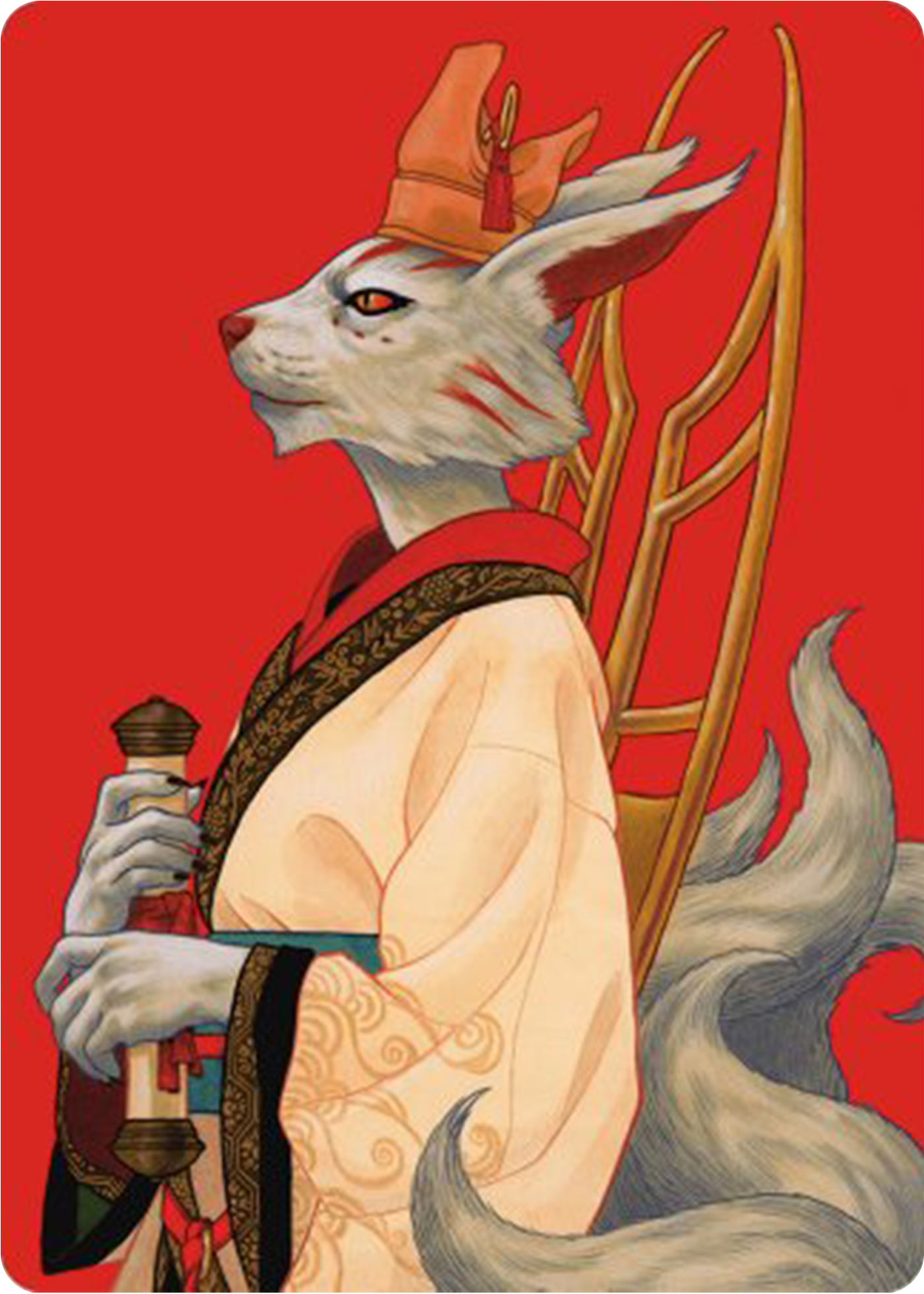 Pearl-Ear, Imperial Advisor Art Card [Modern Horizons 3 Art Series] | Odin's Place