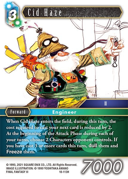 Cid Haze [Resurgence of Power] | Odin's Place