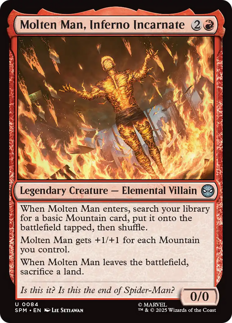 Molten Man, Inferno Incarnate [Marvel's Spider-Man] | Odin's Place