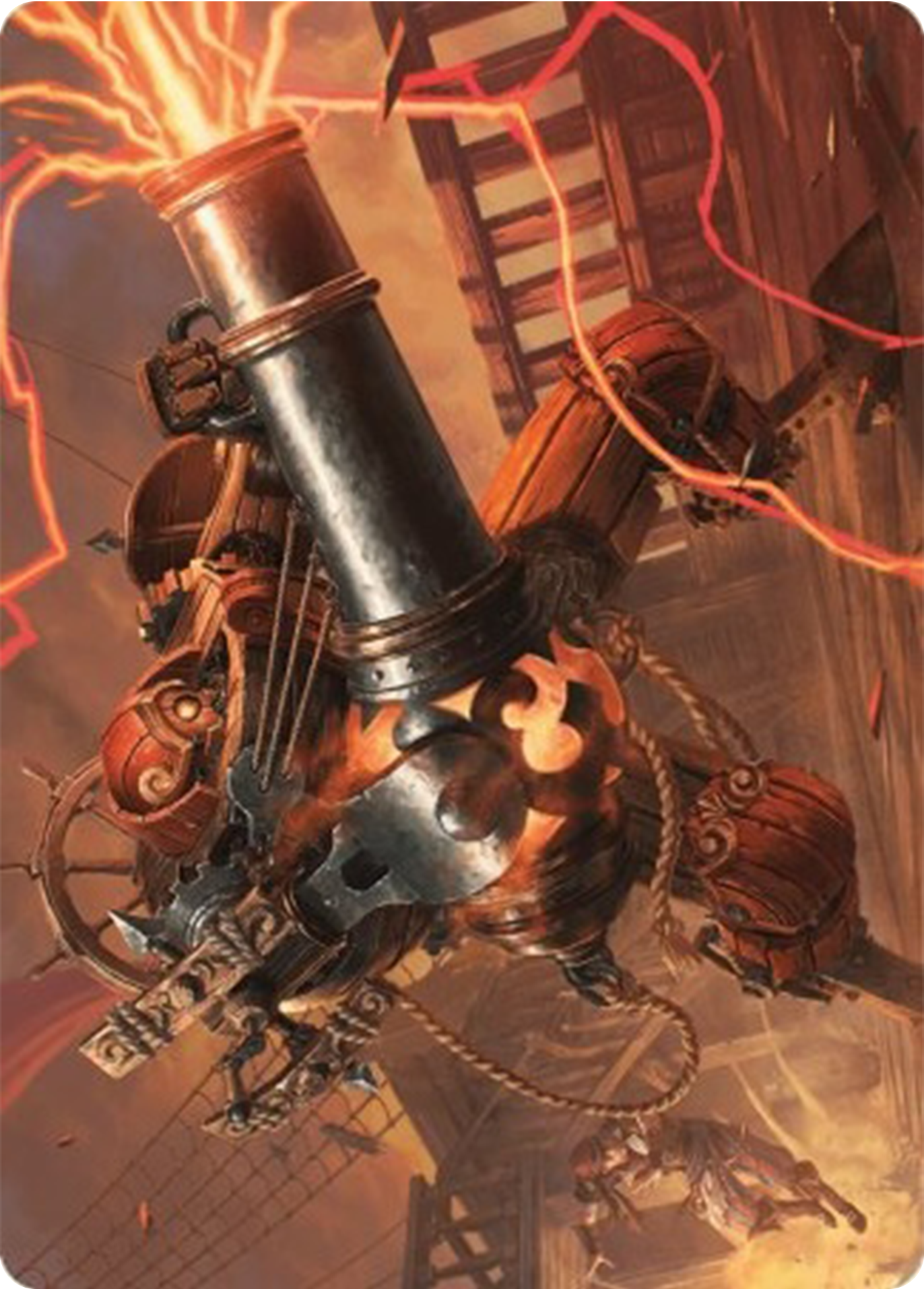 Blaster Hulk Art Card [Modern Horizons 3 Art Series] | Odin's Place