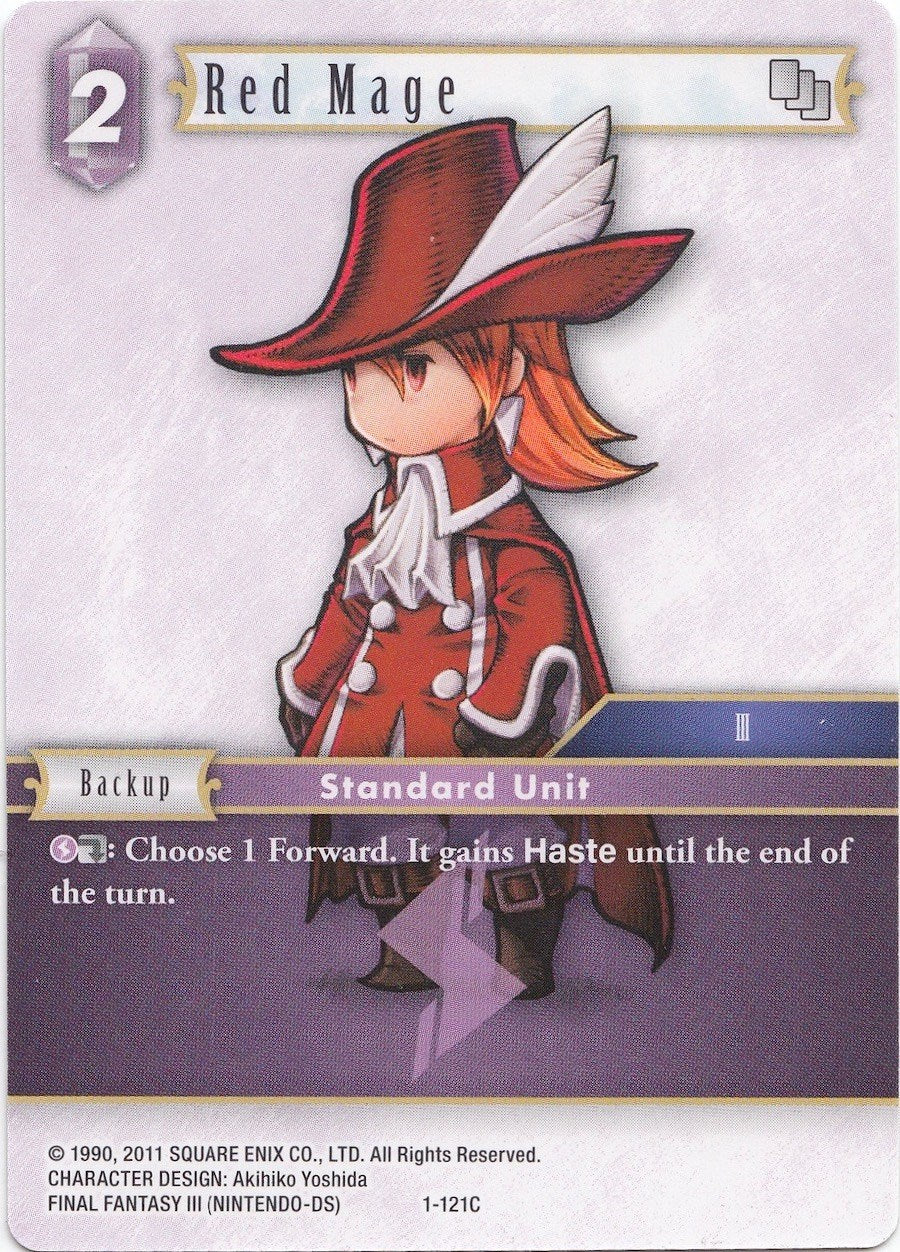 Red Mage (Refia) (Deck Exclusive) [Opus I] | Odin's Place