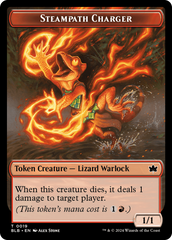 Treasure // Steampath Charger Double-Sided Token [Bloomburrow Tokens] | Odin's Place