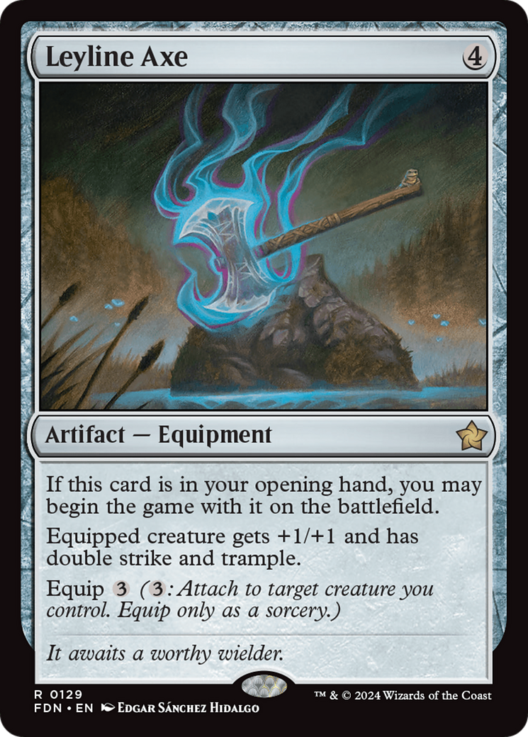 Leyline Axe [Foundations] | Odin's Place