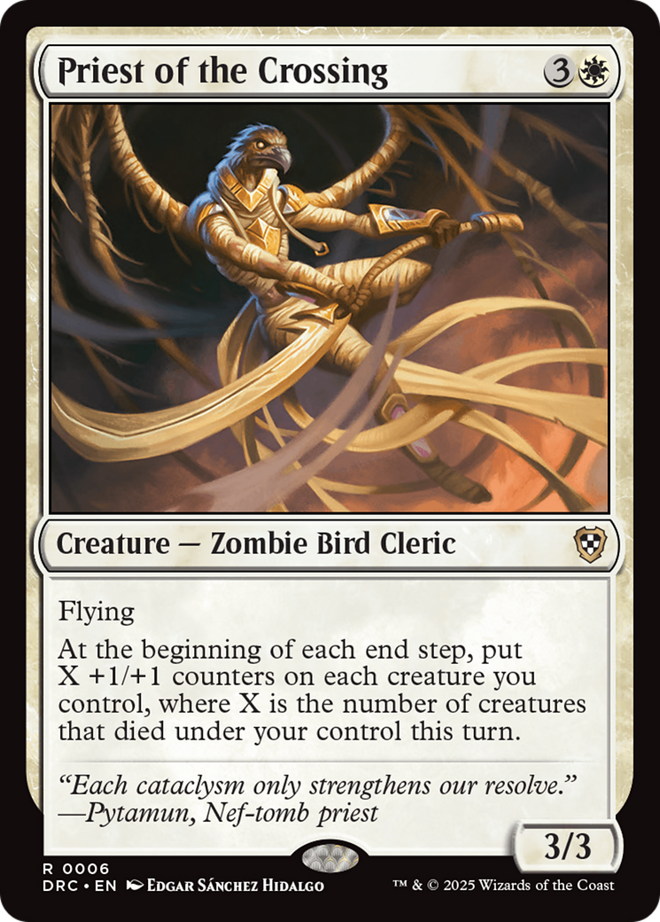 Priest of the Crossing [Aetherdrift Commander] | Odin's Place