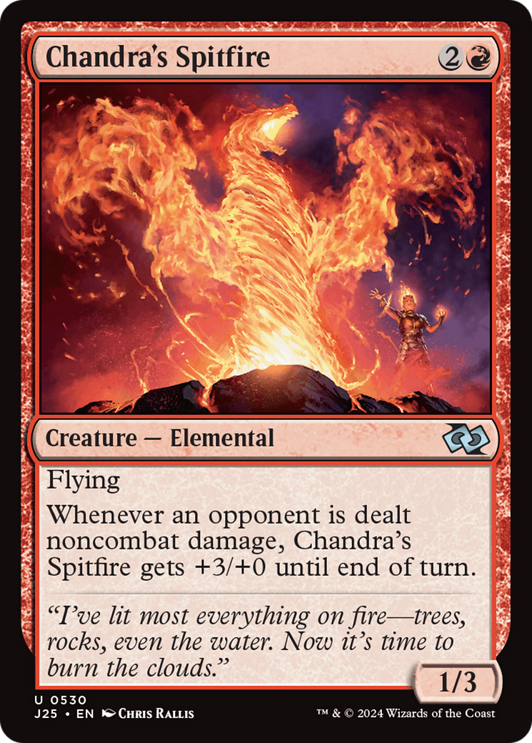 Chandra's Spitfire [Foundations Jumpstart] | Odin's Place
