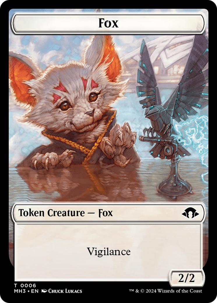 Servo // Fox Double-Sided Token [Modern Horizons 3 Tokens] | Odin's Place