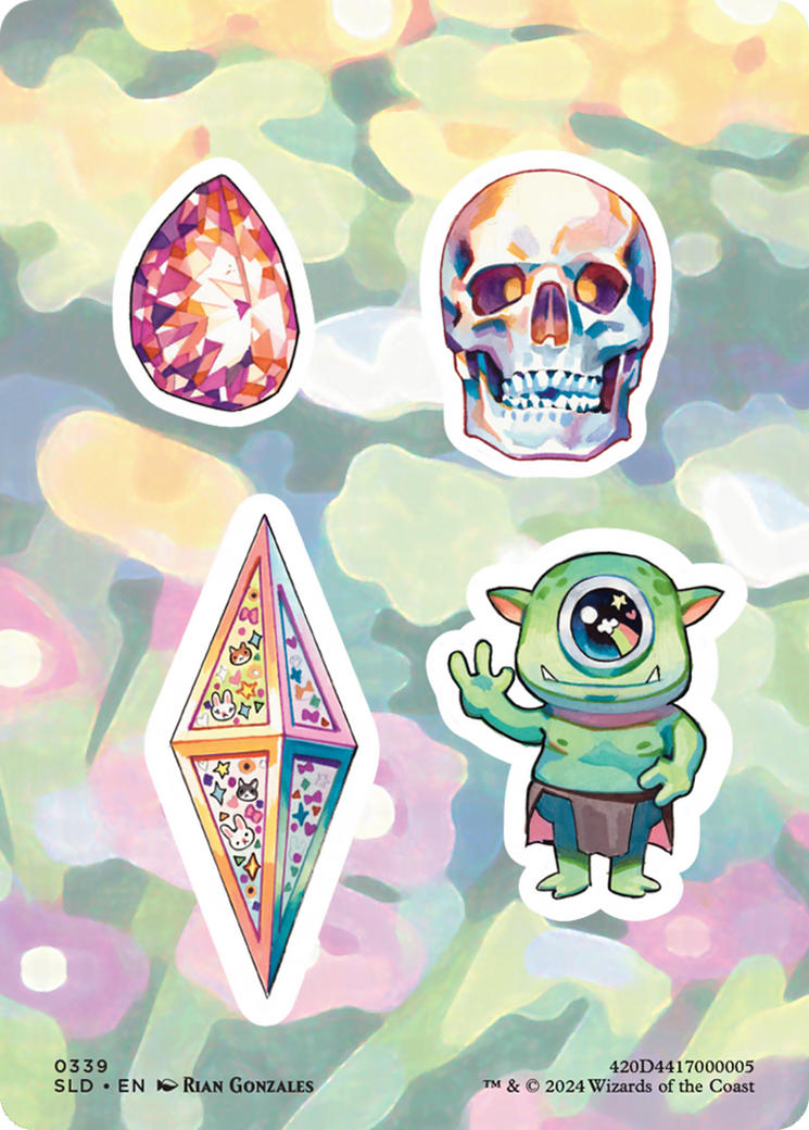Sticker Sheet (0339) [Secret Lair Drop Series] | Odin's Place