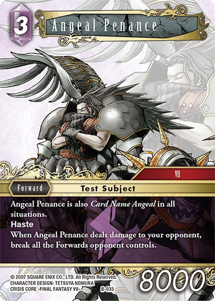 Angeal Penance [Boss Deck: Final Fantasy VII] | Odin's Place
