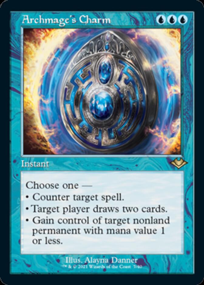 Archmage's Charm (Retro Foil Etched) [Modern Horizons] | Odin's Place